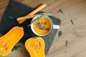 Creamy Pumpkin Soup شوربة القرع بالكريمة