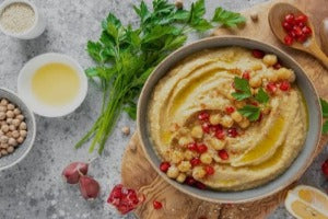 Hummus Salad سلطة الحمص