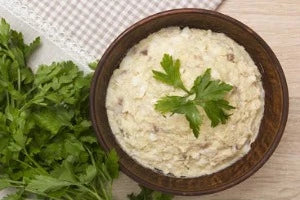 Herring Salad with Tahini سلطة الرنجة بالطحينة